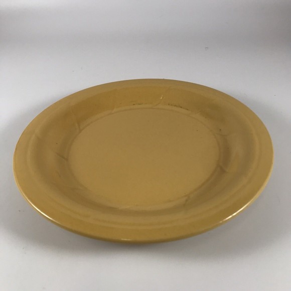 Crestware Yellow Bread Plate Ceramic - Picture 3 of 7